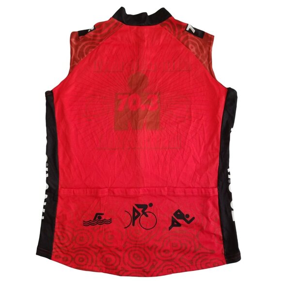 Cycling Jersey Hawaii Ironman 70.3 Kohala Coast Sleeveless  Dri-Tech Size Large - Picture 2 of 9